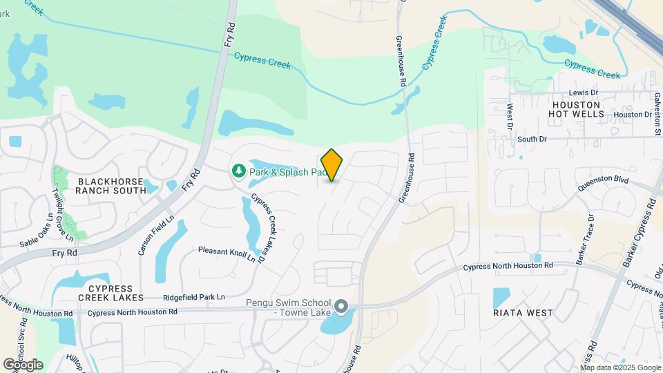 11715 Twin Creeks Hill Dr Map and Location Details