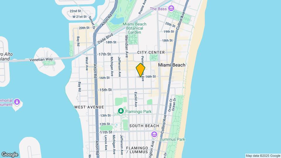 1568 Pennsylvania Ave Map and Location Details