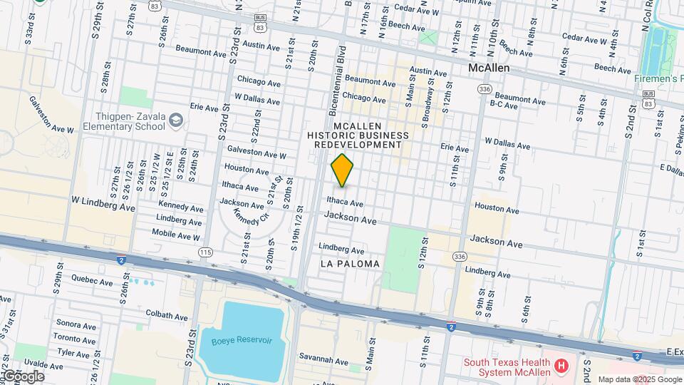 810 S 16th 1/2 Map and Location Details