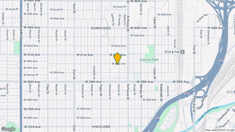 3951 Quivas St Map and Location Details