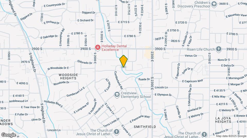 3998 S Oliver Dr Mapa y Detalles de la Ubicación