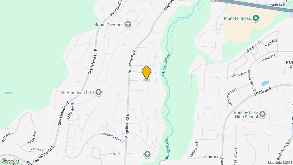 10301 184th Ave E Map and Location Details