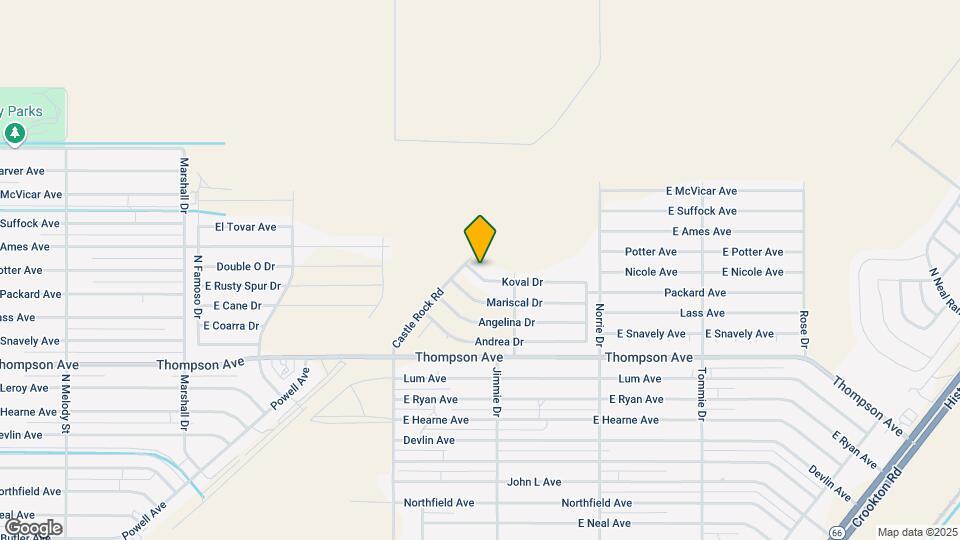 3597 Koval Dr Map and Location Details