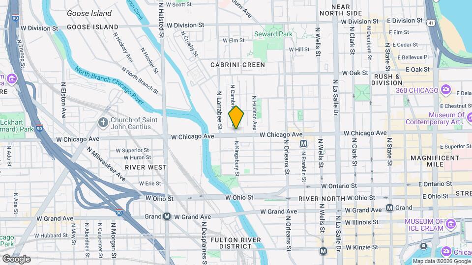 811 N Cambridge Ave Mapa y Detalles de la Ubicación