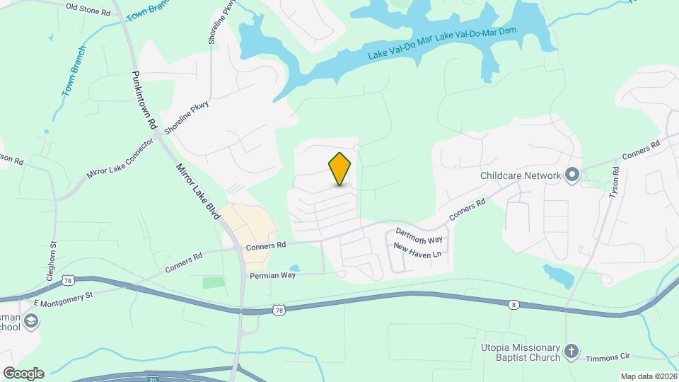 2674 Neighborhood Walk Map and Location Details