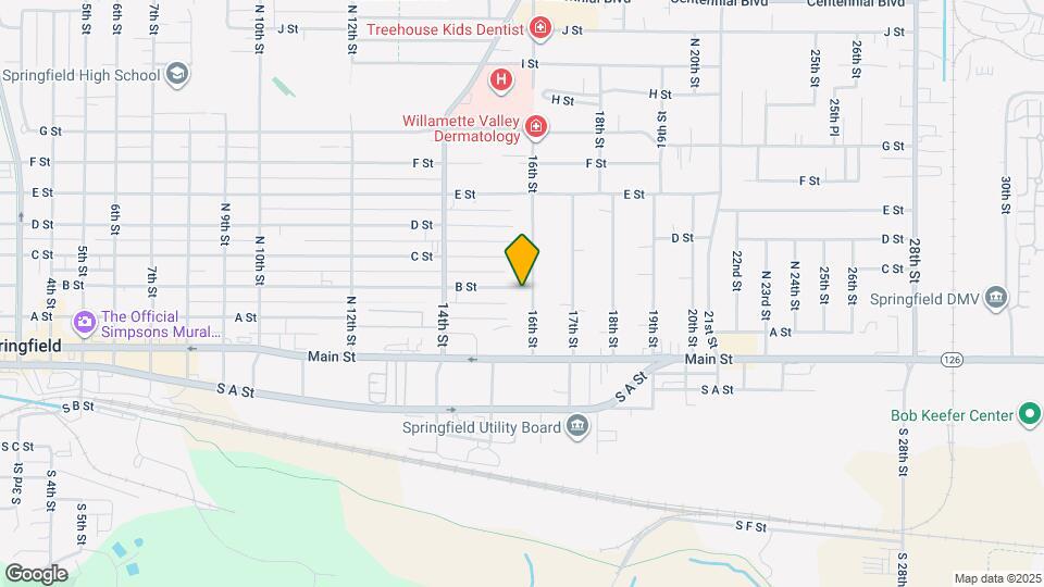 1587 B St Map and Location Details