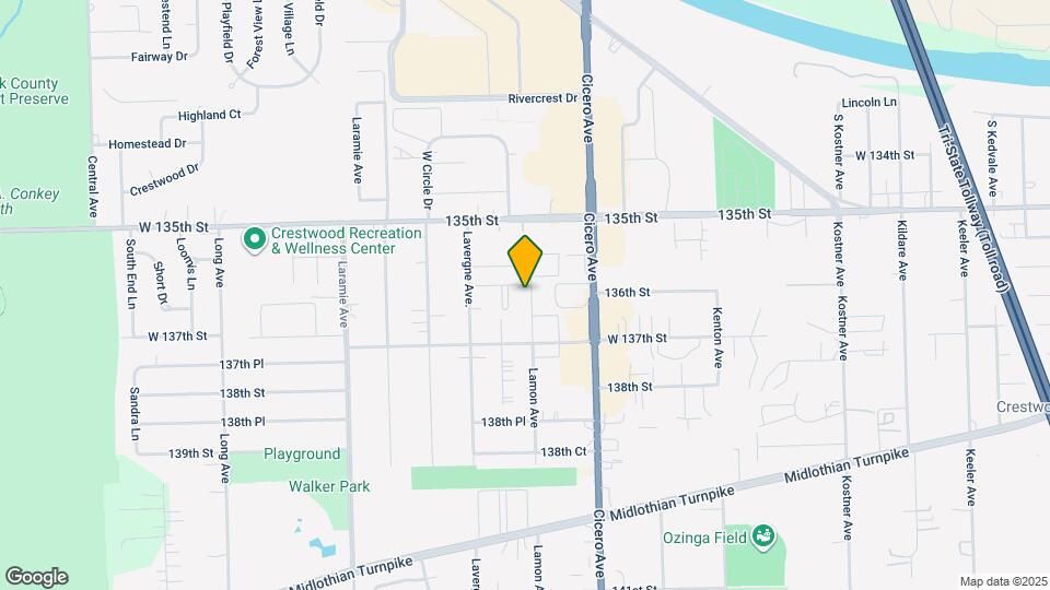 13616 Lamon Ave Map and Location Details