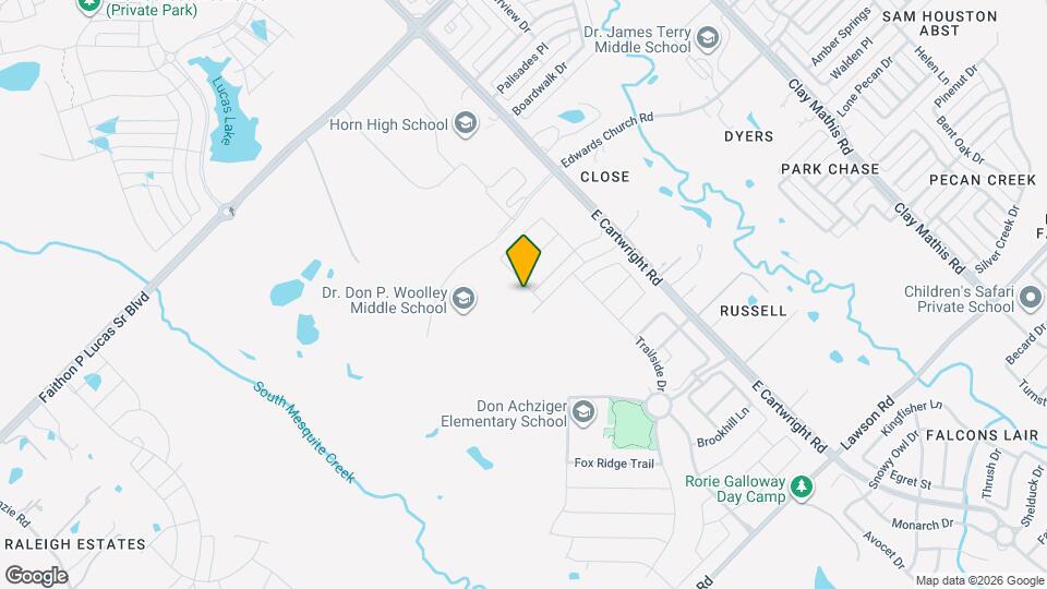 3912 Lone Rock Ln Map and Location Details