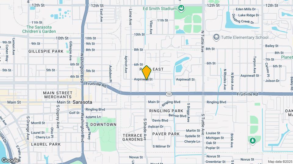 250 N Shade Ave Map and Location Details