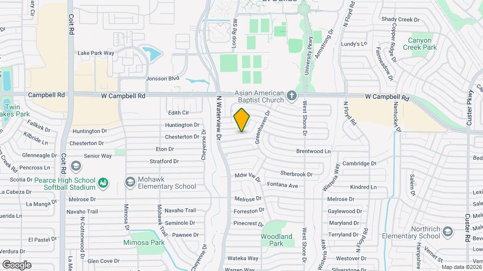 908 Prestwick Ln Map and Location Details