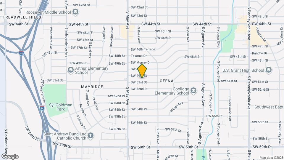 2801 SW 51st St Map and Location Details