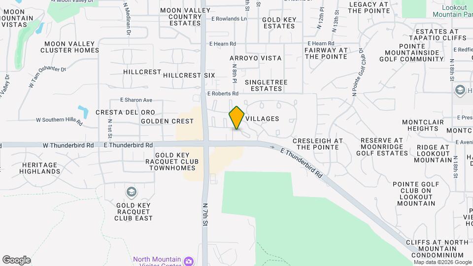13423 North 8th St Map and Location Details