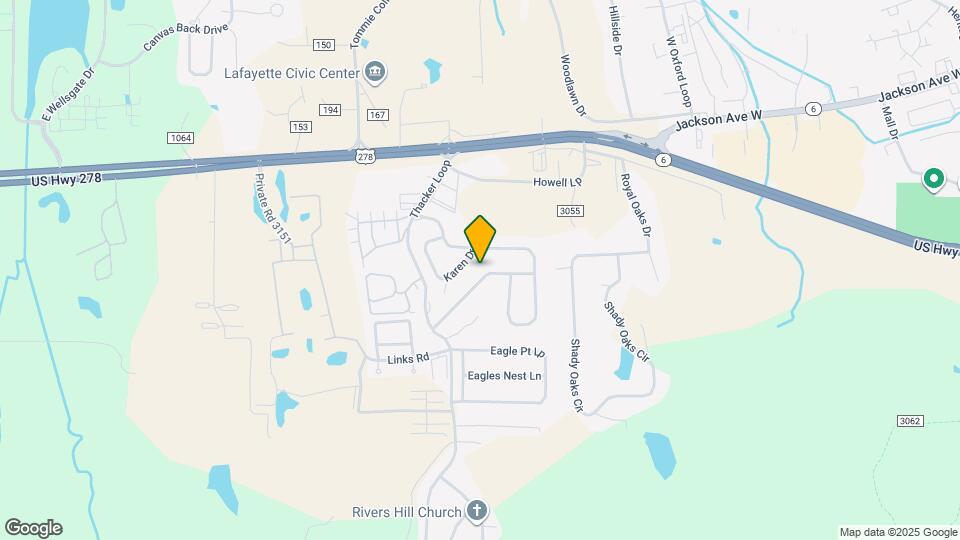 158 Garden Terrace Dr Map and Location Details