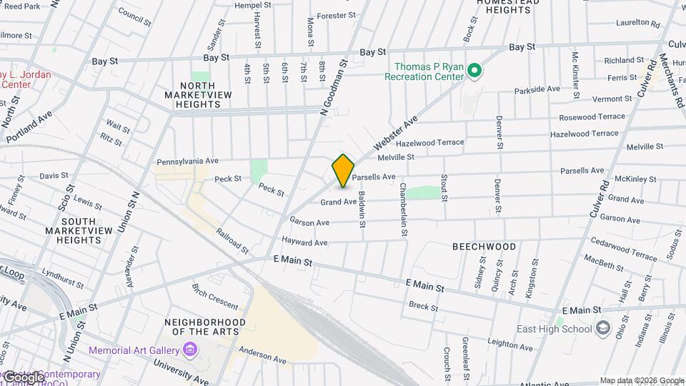 74-78 Grand Ave Mapa y Detalles de la Ubicación