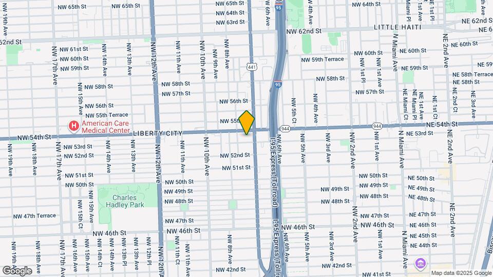 739 NW 53rd St, Unit duplex Mapa y Detalles de la Ubicación