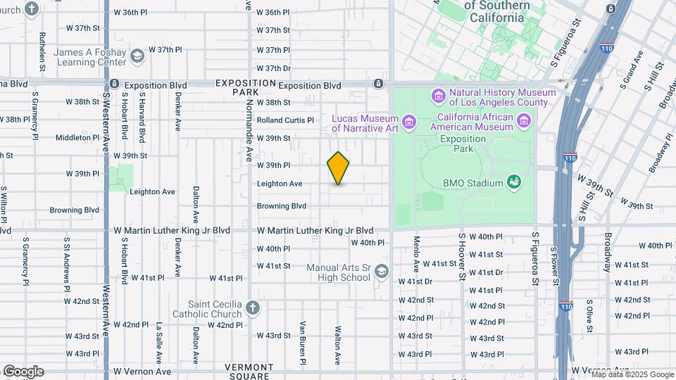 1106 Leighton Ave Map and Location Details