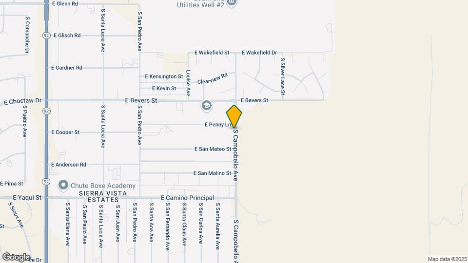 4516 S Campobello Ave Mapa y Detalles de la Ubicación