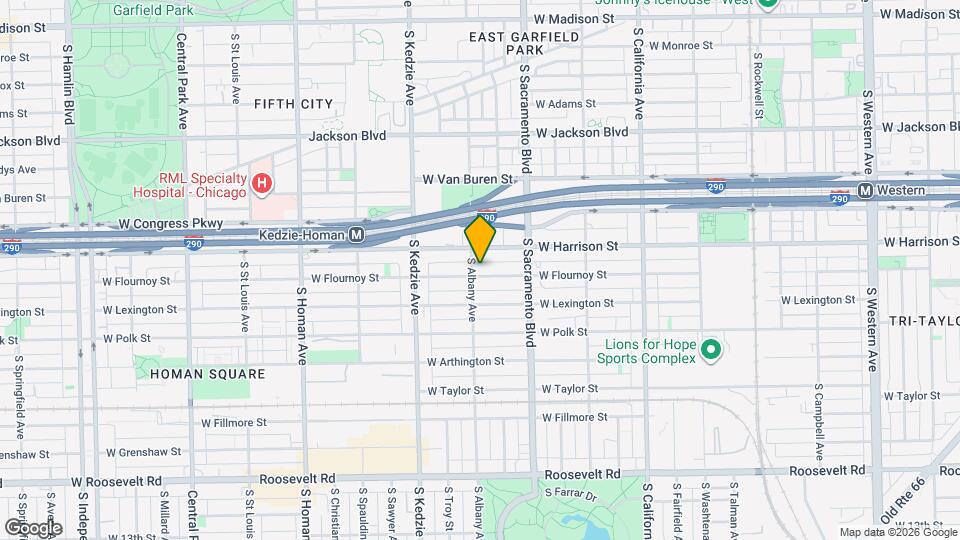 3052 W Flournoy St, Unit 3052 W. Flournoy Map and Location Details