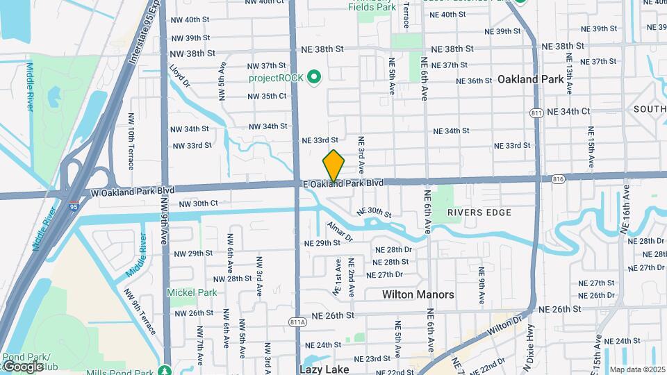120 E Oakland Park Blvd Map and Location Details