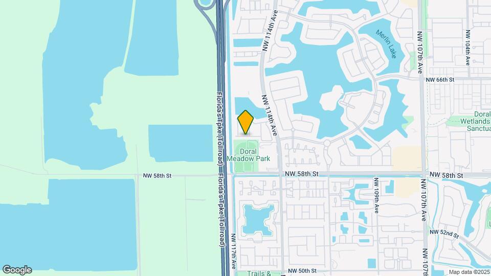 11528 NW 60th Terrace Map and Location Details