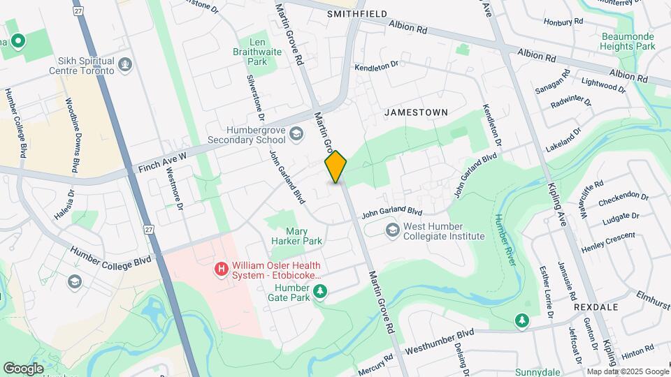 250 John Garland Blvd Map and Location Details