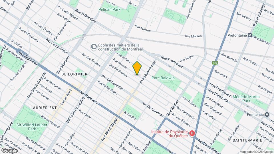 4548-4552 Messier Rue Map and Location Details