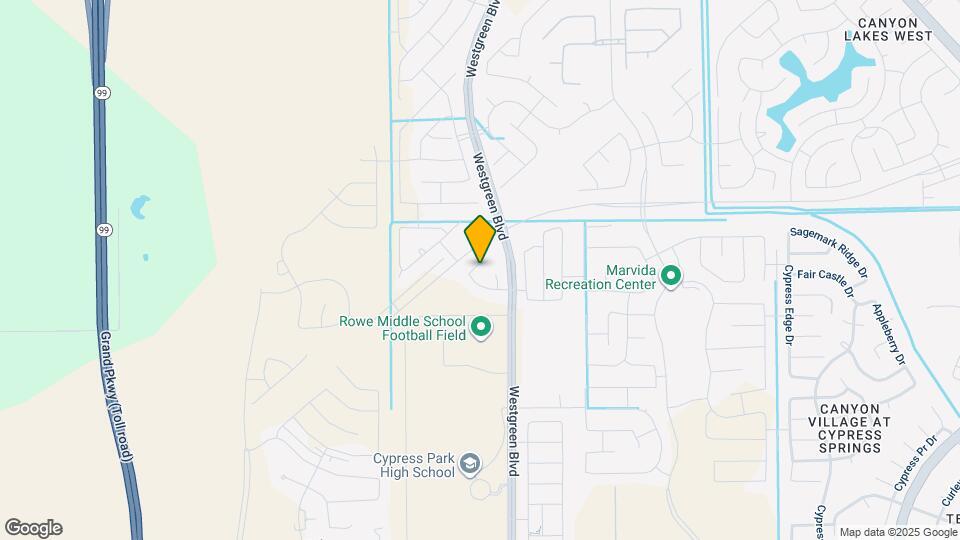 7914 Cypress Myrtle Dr Map and Location Details