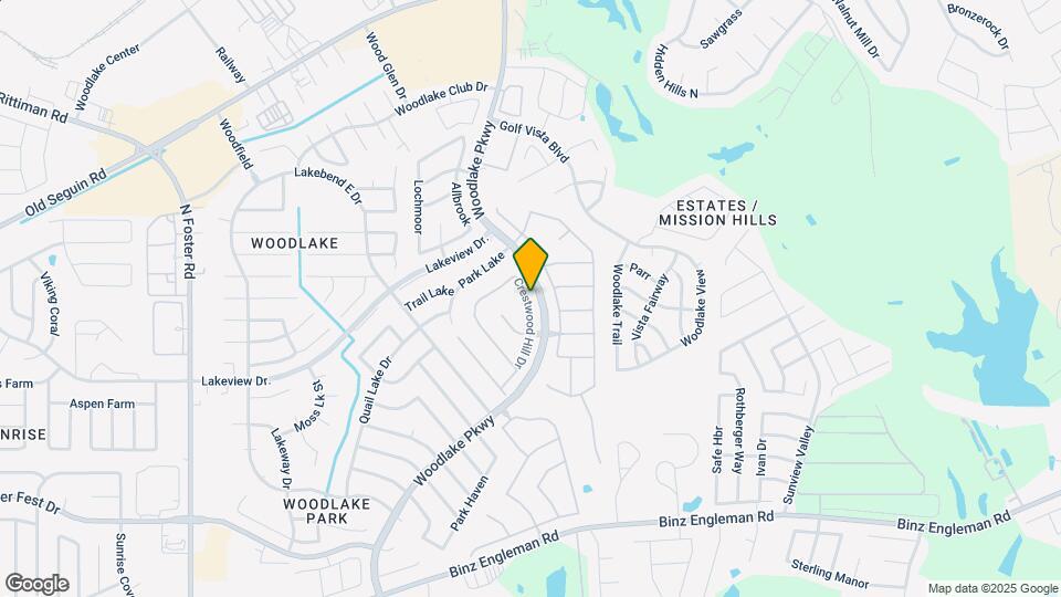 5114 Crestwood Hill Dr Map and Location Details