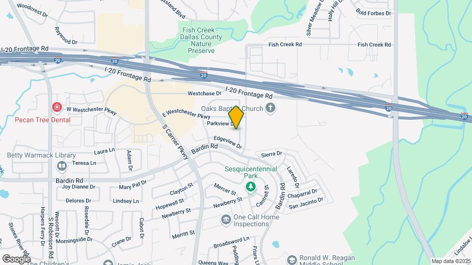 4217 Forestedge Dr Map and Location Details