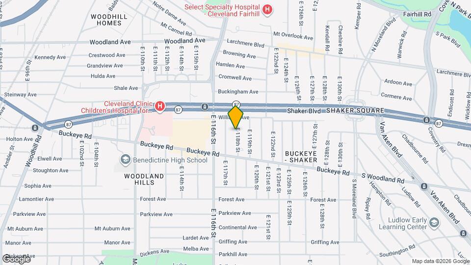 2802 E 118th St Map and Location Details