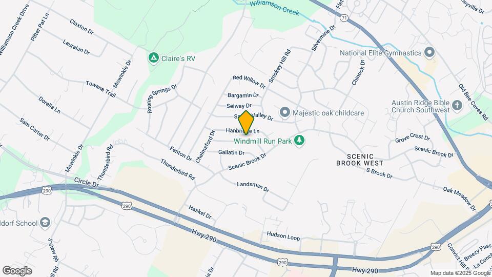 8308 Roan Ln Map and Location Details