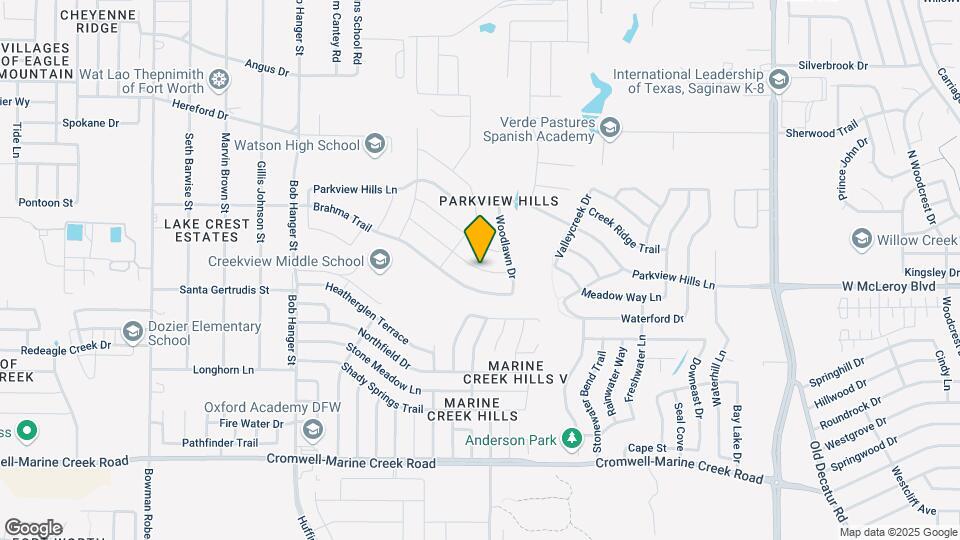 5364 Brentlawn Dr Map and Location Details