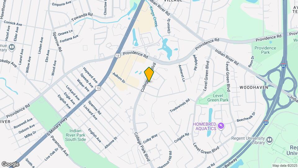 6316 Brynmawr Ln Map and Location Details