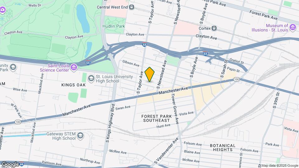 4435 Oakland Ave Map and Location Details