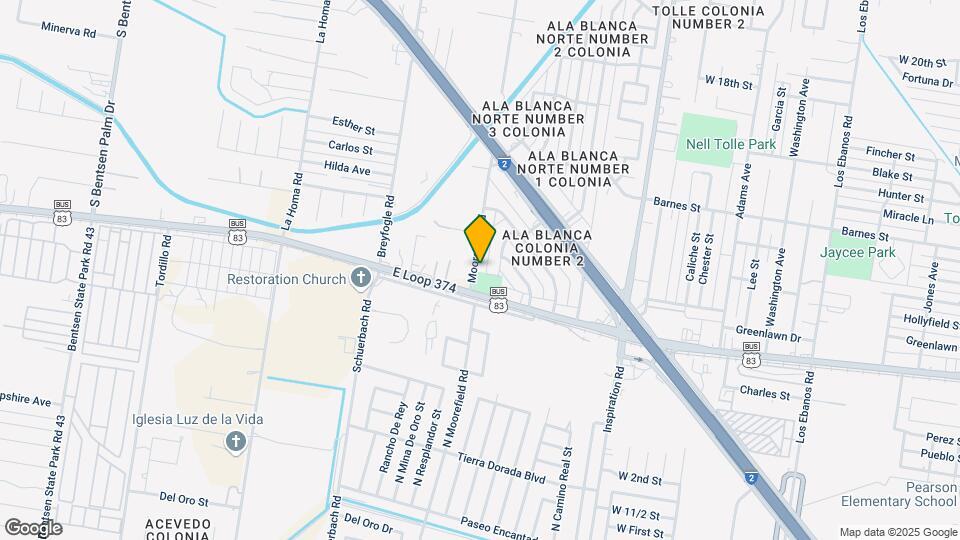 900 N Moorefield Rd Map and Location Details