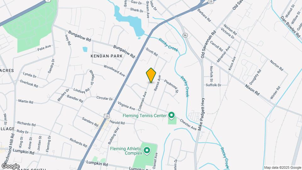 2506 Coleman Ave Map and Location Details