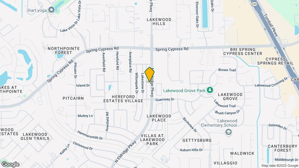 16311 N Eldridge Pkwy Map and Location Details