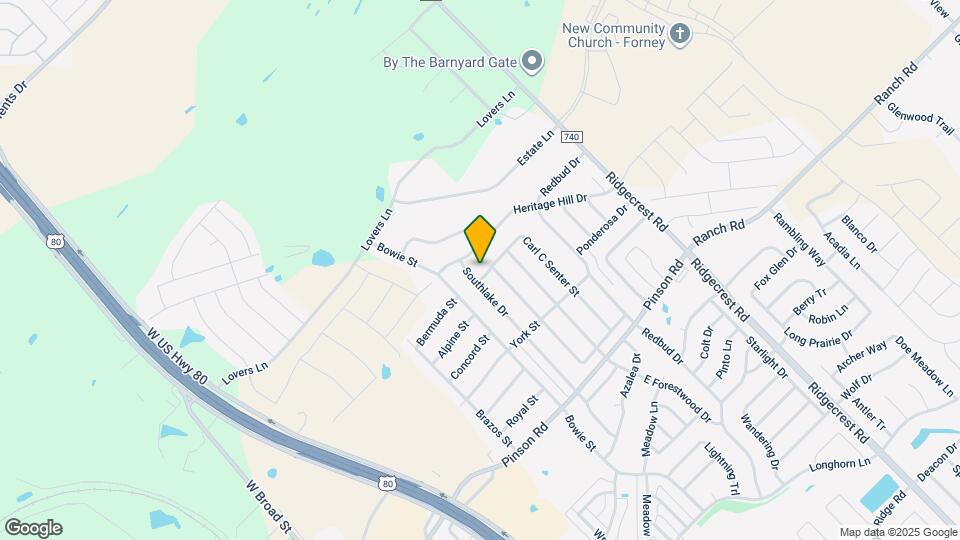 602 Carl C Senter St Map and Location Details