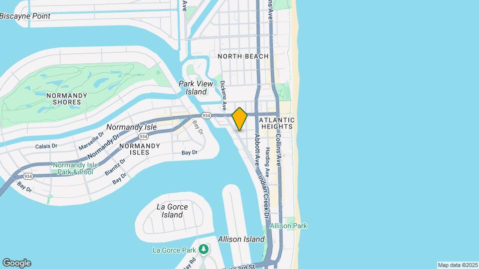 6915 Indian Creek Dr Map and Location Details