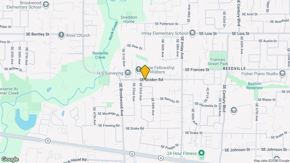 5322 SE Golden Rd Map and Location Details