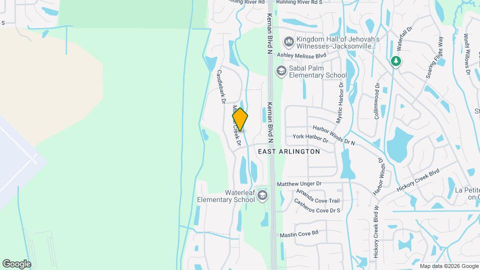 921 Mineral Creek Dr Map and Location Details