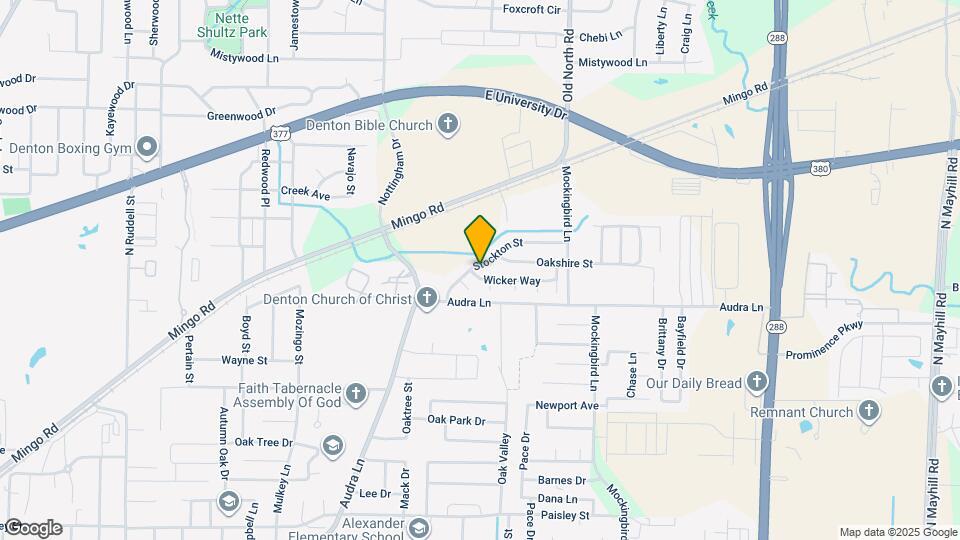 2800 Stockton St Map and Location Details