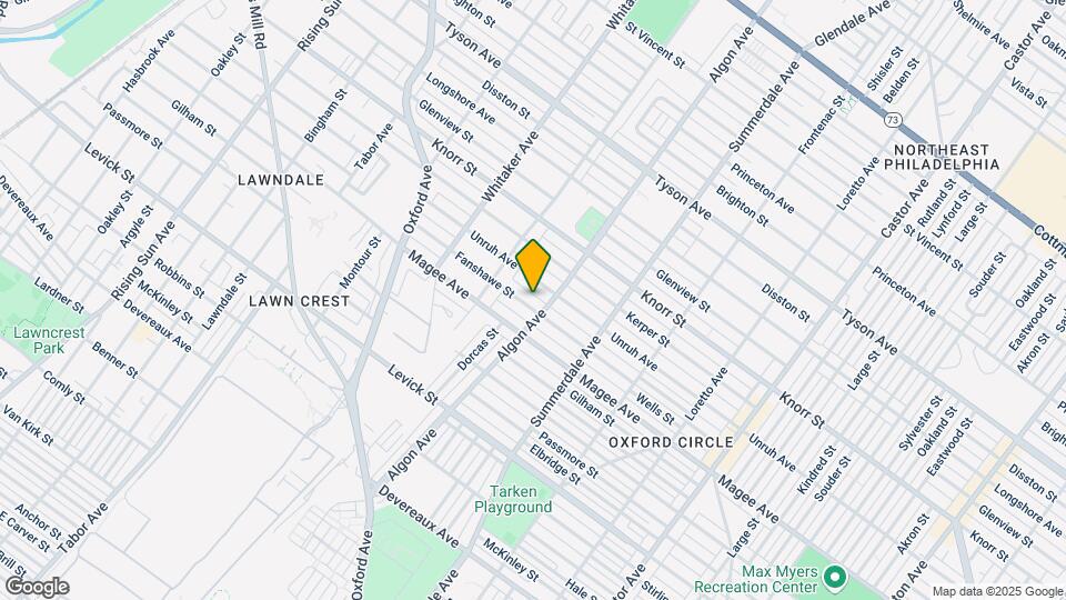 1033 Fanshawe St Map and Location Details