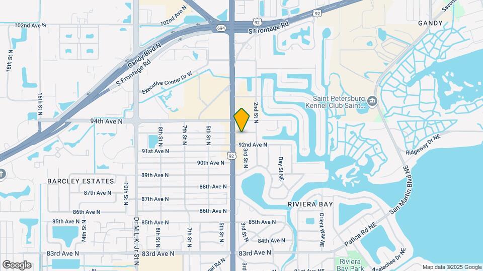 310 93rd Ave N Map and Location Details