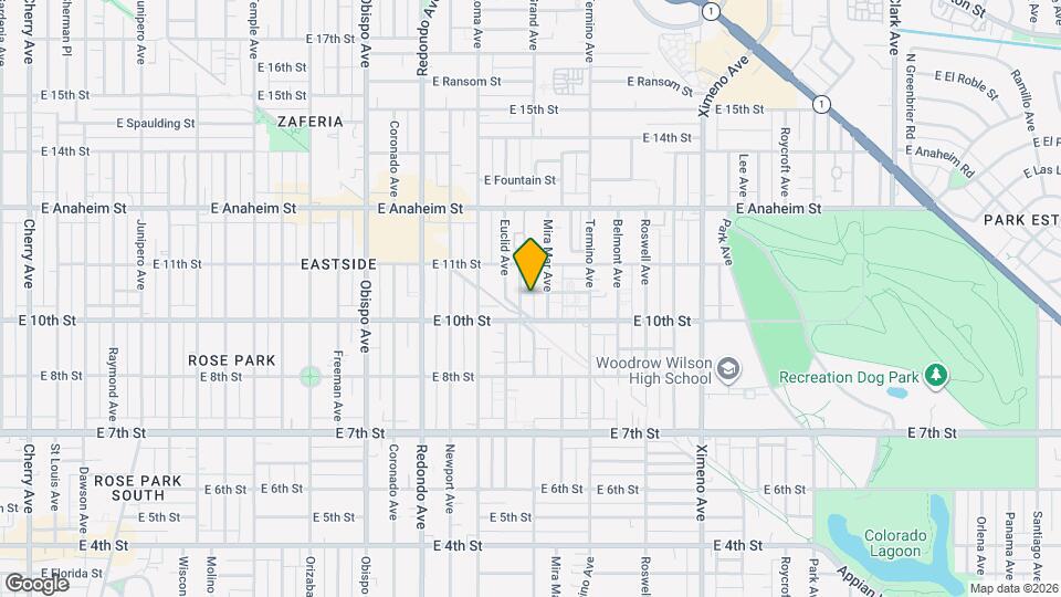 3740 E Mayfield St Map and Location Details