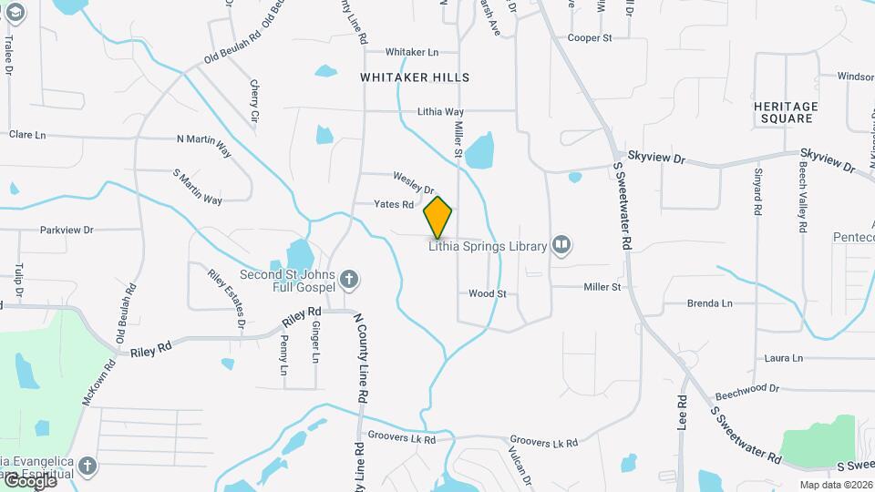 2861 Lithia Pl Map and Location Details