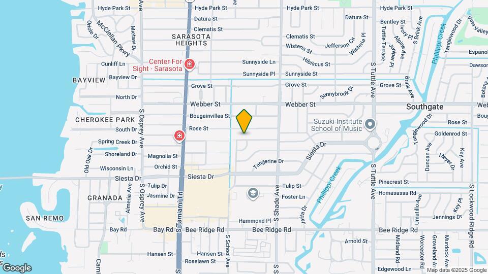 2229 Goldenrod St Map and Location Details