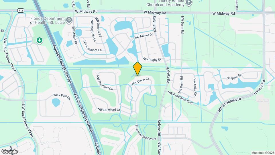403 NW Lyndhurst Ct Map and Location Details