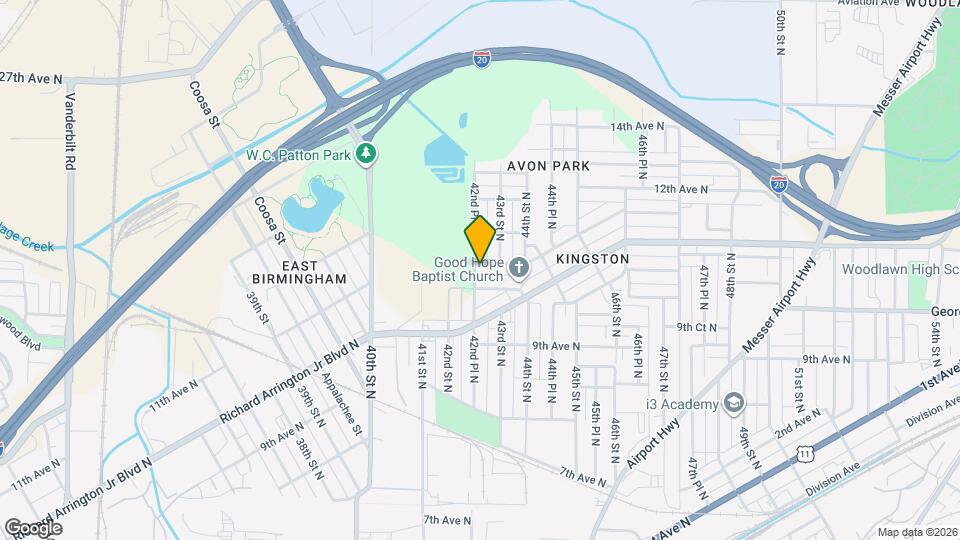 1117 42nd Pl N Map and Location Details