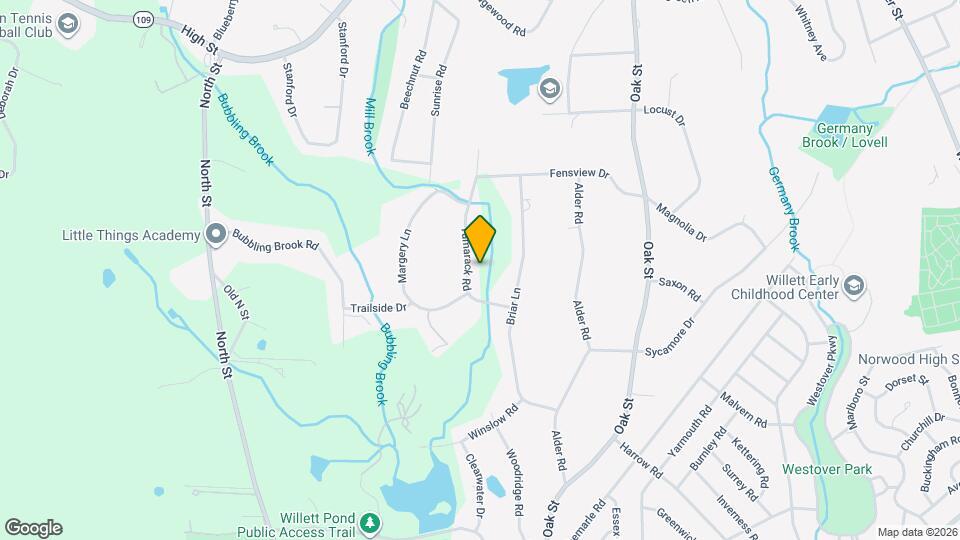 71 Tamarack Rd Map and Location Details